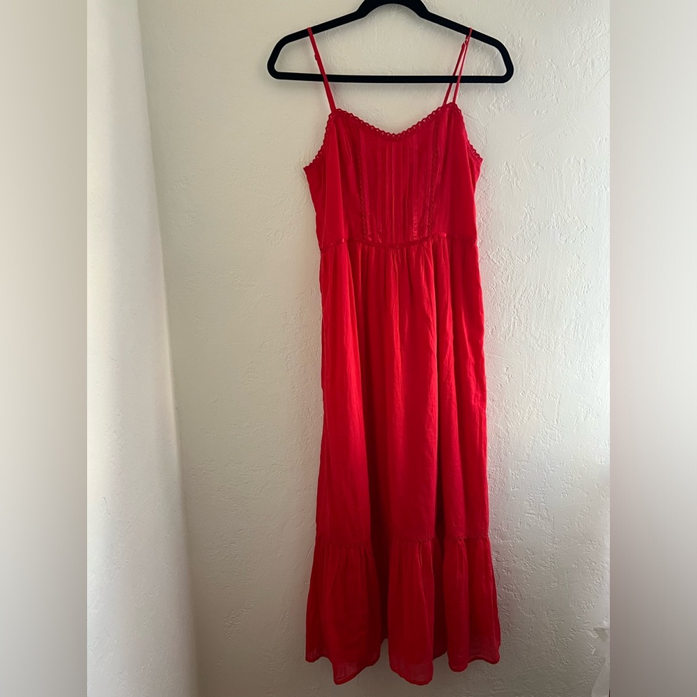NWT Urban Outfitters Lori Lace Trim Maxi Dress XS